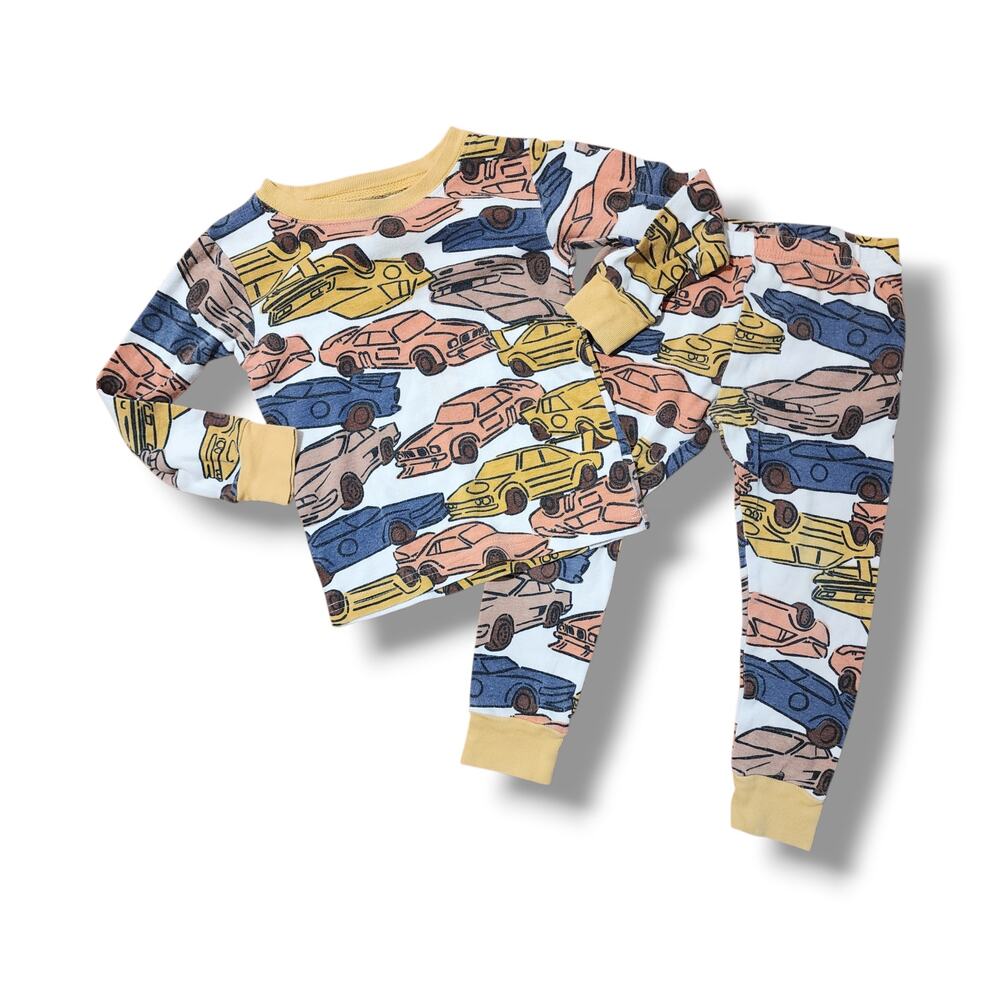 Carter's Vintage Cars Print Pajamas Set